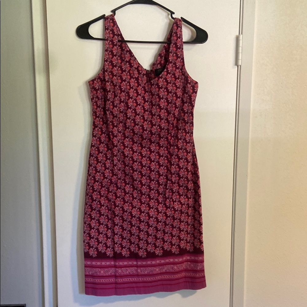 Express Pink Floral Mini Dress